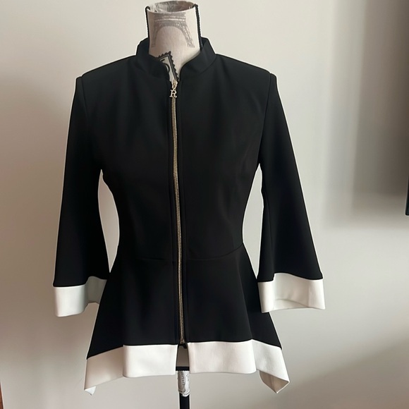 Blazer black and white never worn size small - Picture 1 of 2